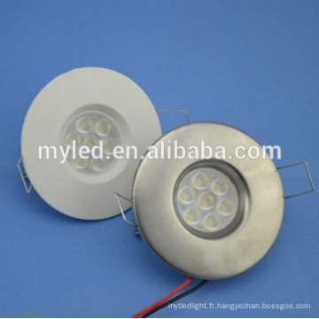 2015 Ultra Slim Epistar CRI> 80 5w 2.5 pouces Led Downlights de plafond